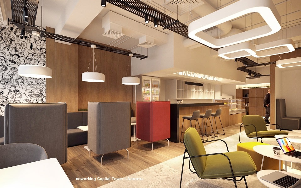 Дизайн кафе/бара в Алматы / Астане